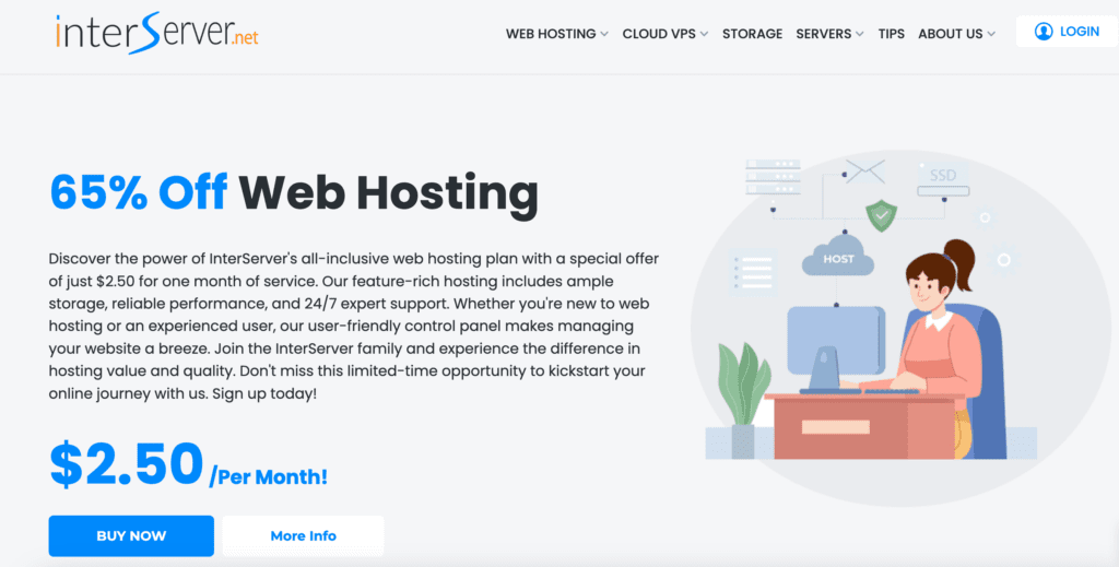 InterServer Review: Pricing